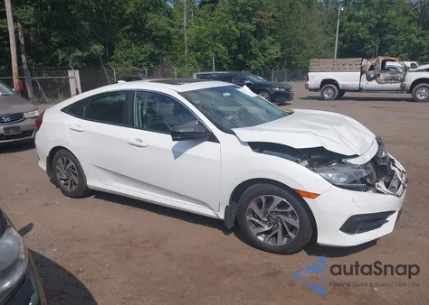 2018 Honda Civic Sedan Ex from USA, damaged, VIN 2HGFC2F76JH521112